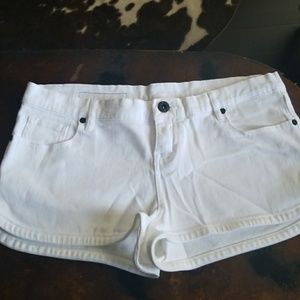 Hurley white shorts